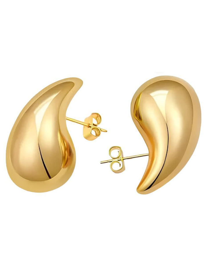 Aretes de Gota Brillante para Mujer - Image 2