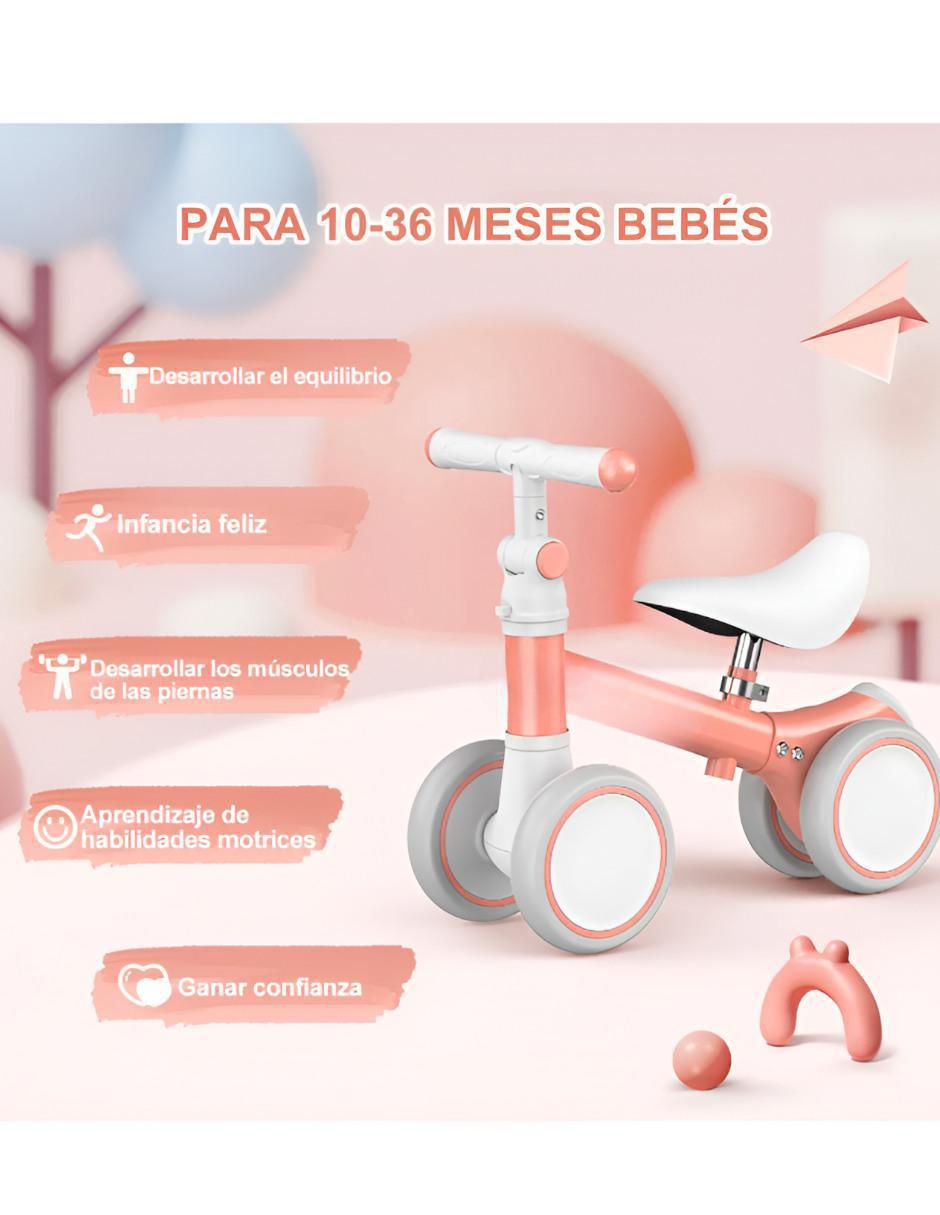 Bicicleta de Equilibrio 4 Ruedas Ajustable - Image 2