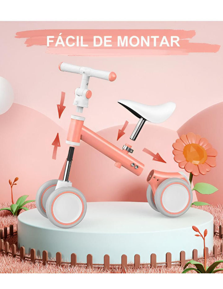Bicicleta de Equilibrio 4 Ruedas Ajustable - Image 3