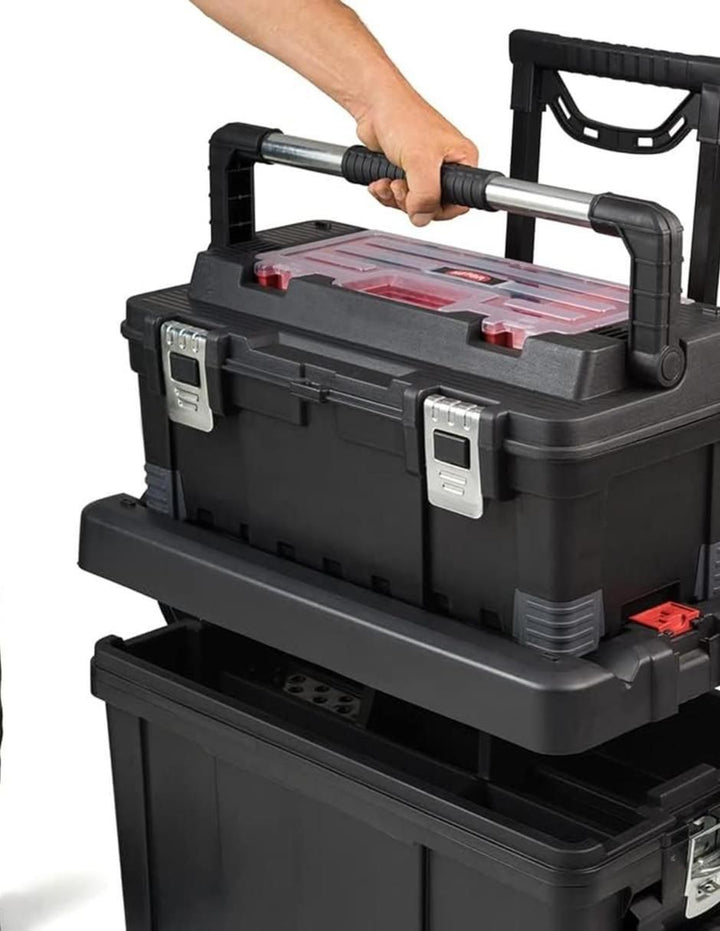 Caja de Herramientas Keter 2 Compartimentos Resistente - Image 3