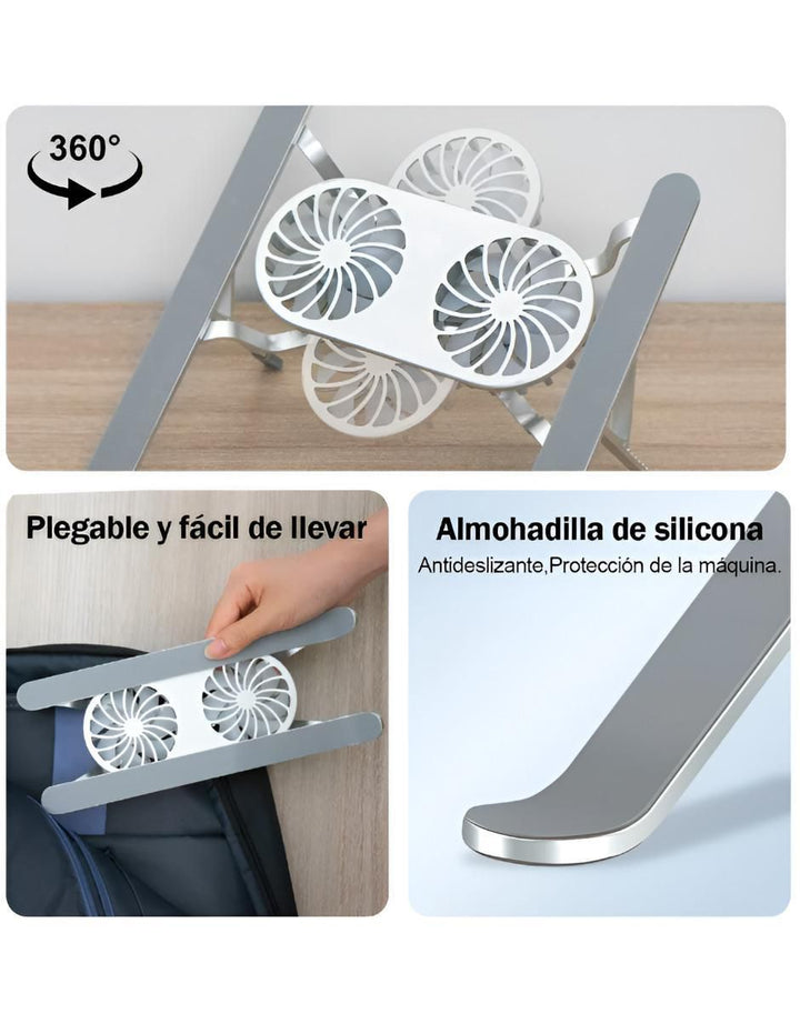 Base Refrigerante Laptop Gamer con 2 Ventiladores - Image 2