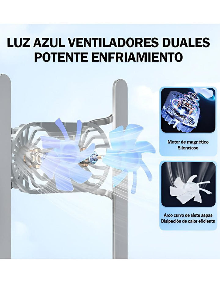 Base Refrigerante Laptop Gamer con 2 Ventiladores - Image 3