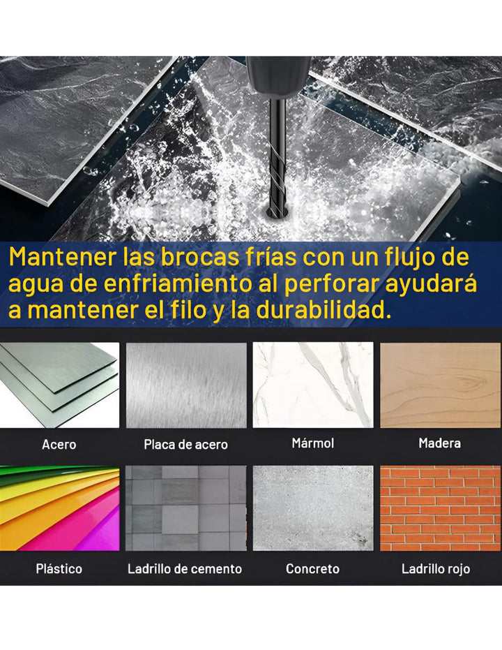 Brocas Multimateriales 10 Piezas - Image 2