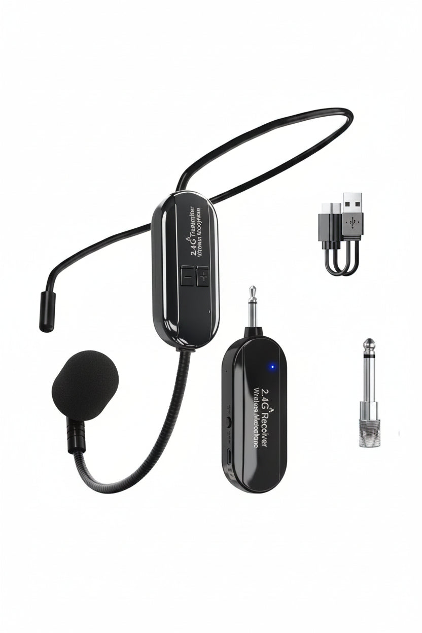Micrófono Lavalier Inalámbrico 2.4G - Image 1