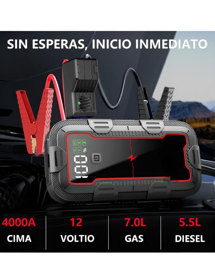 Batería Portátil 4000mAh Arrancador - Image 2