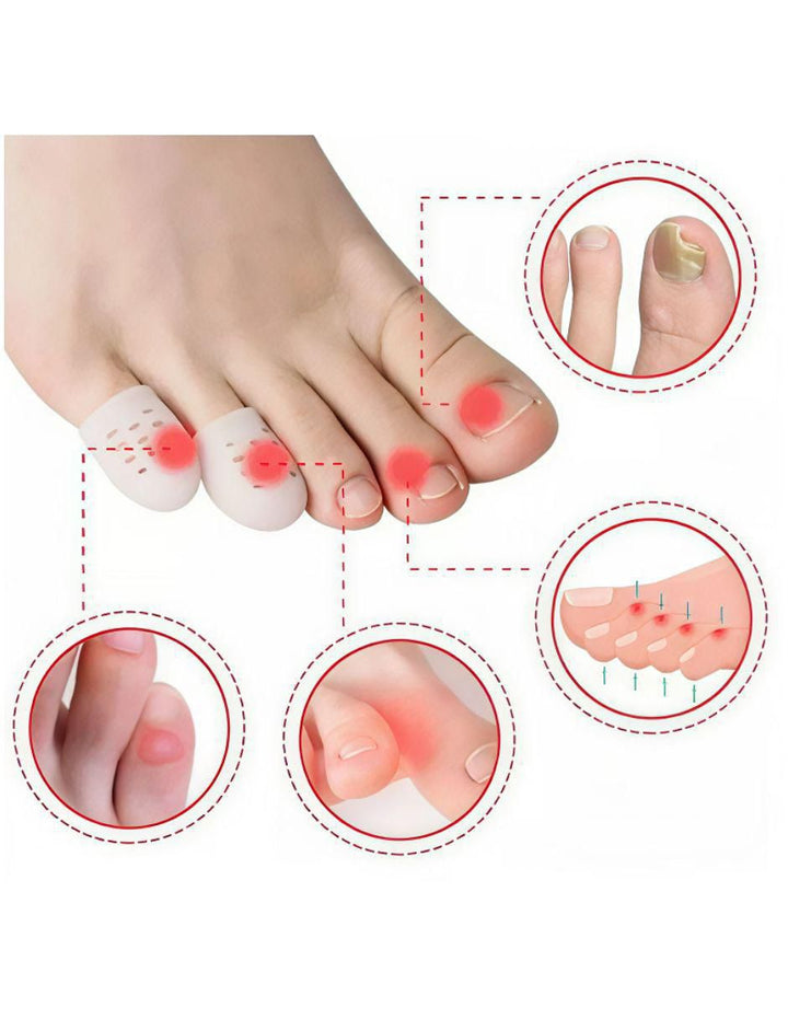 Protectores de Dedos Silicona Anti Callos 20 Piezas - Image 2