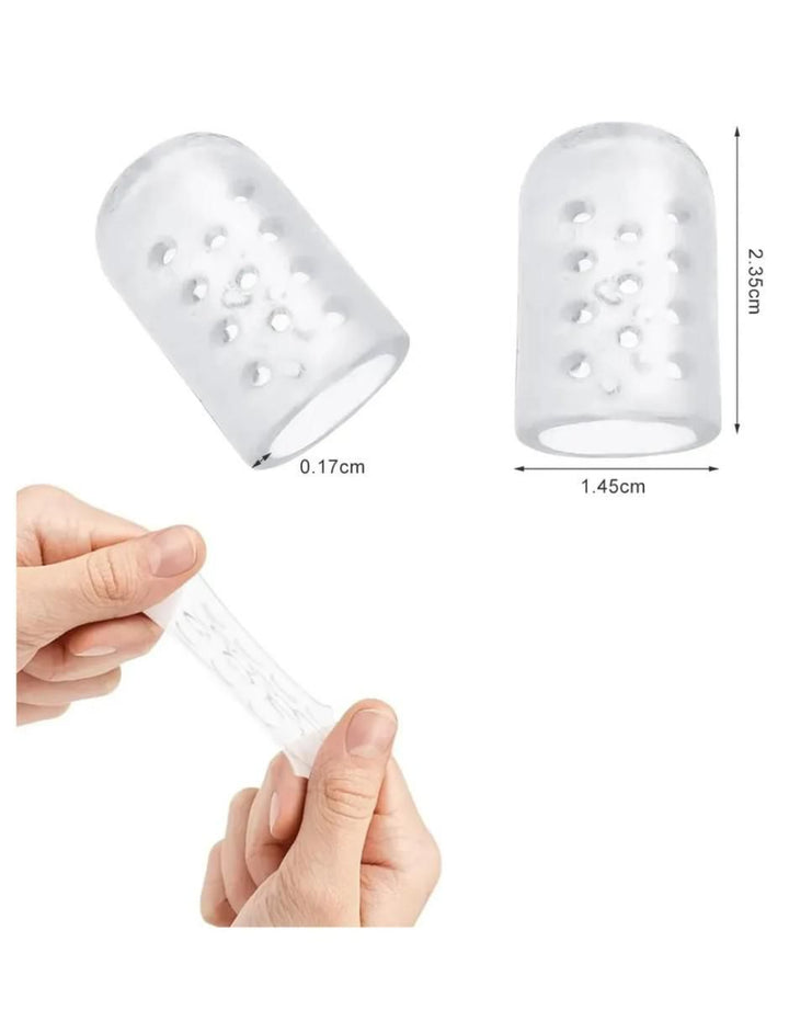 Protectores de Dedos Silicona Anti Callos 20 Piezas - Image 4