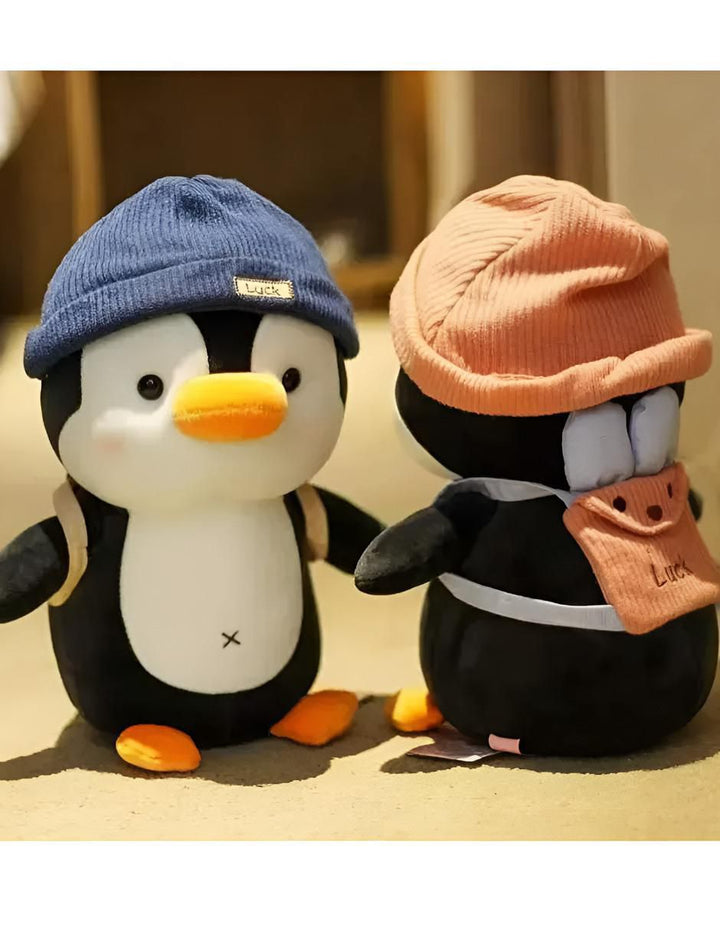 Peluches de Pingüinos Azul y Rosa 2 Piezas - Image 3