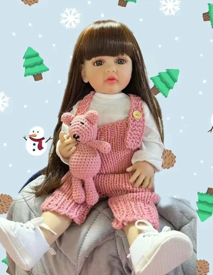 Muñeca Reborn Silicona Realista 55cm - Image 2