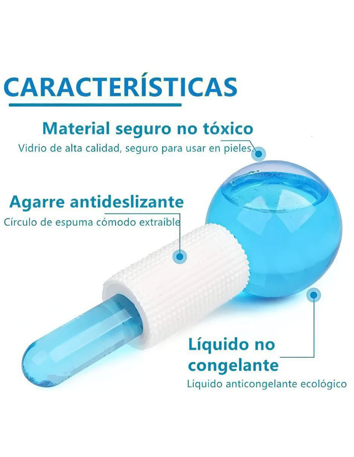 Masajeador Facial Ice Globes Antirruga - Image 2