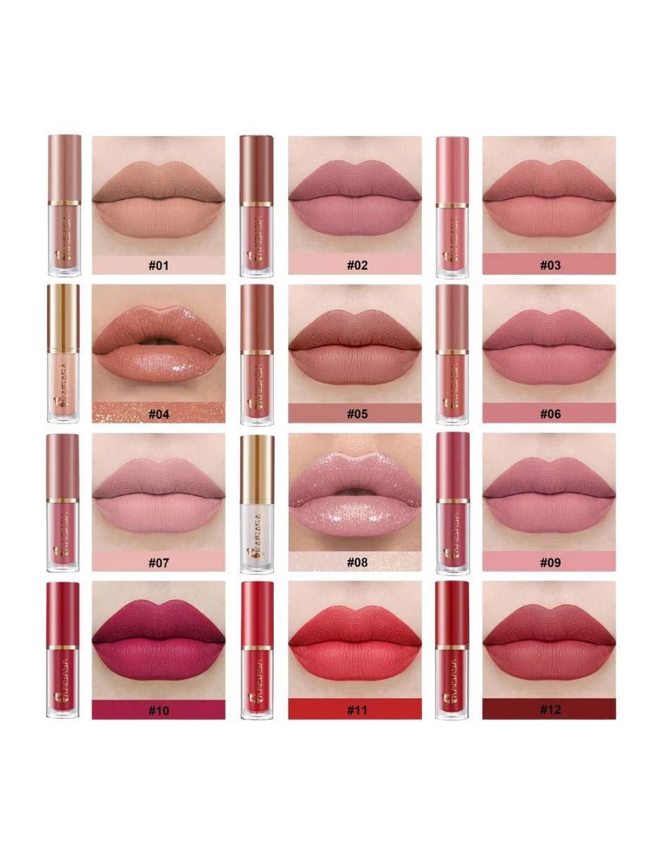 Set de Labiales Mate Multicolor - Image 2