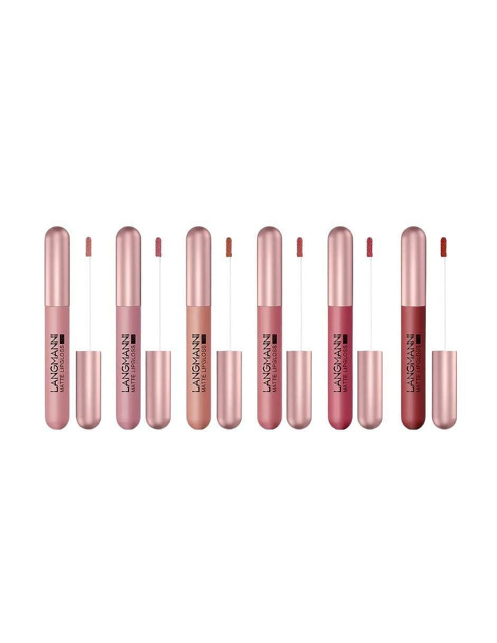Set Labiales Líquidos Mate 6 Tonos - Image 1