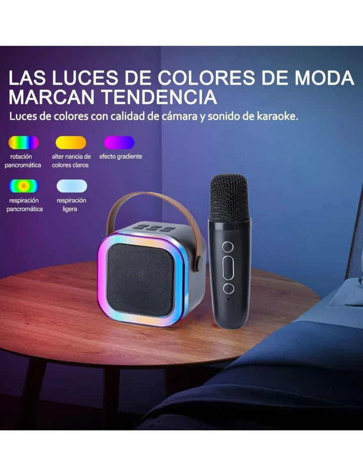 Máquina de Karaoke con 2 Micrófonos Inalámbricos - Image 2