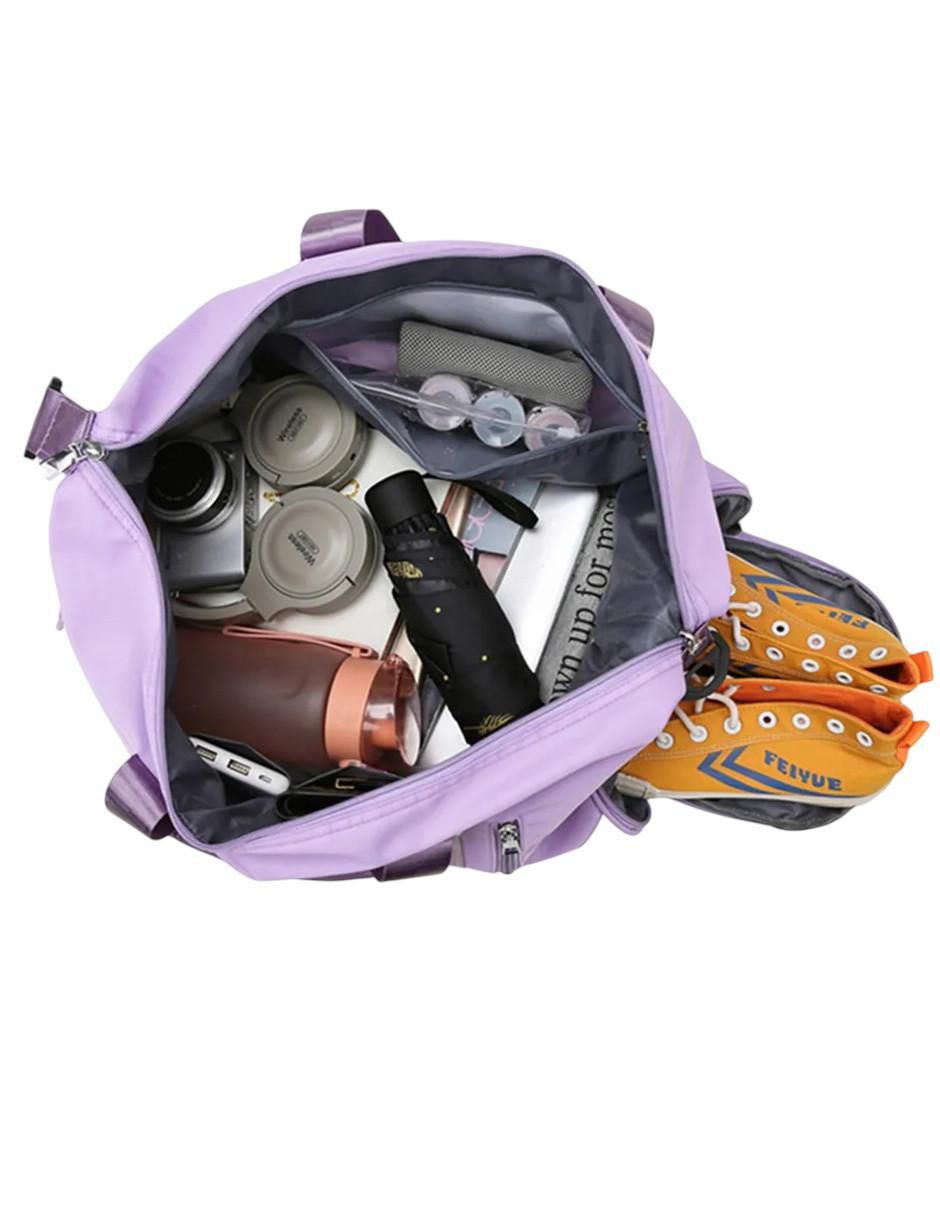 Bolsa Duffel Mujer 30L Púrpura - Image 3