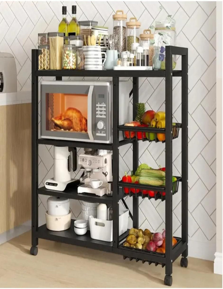 Estante Metal de Cocina con Ruedas 90cm - Image 3