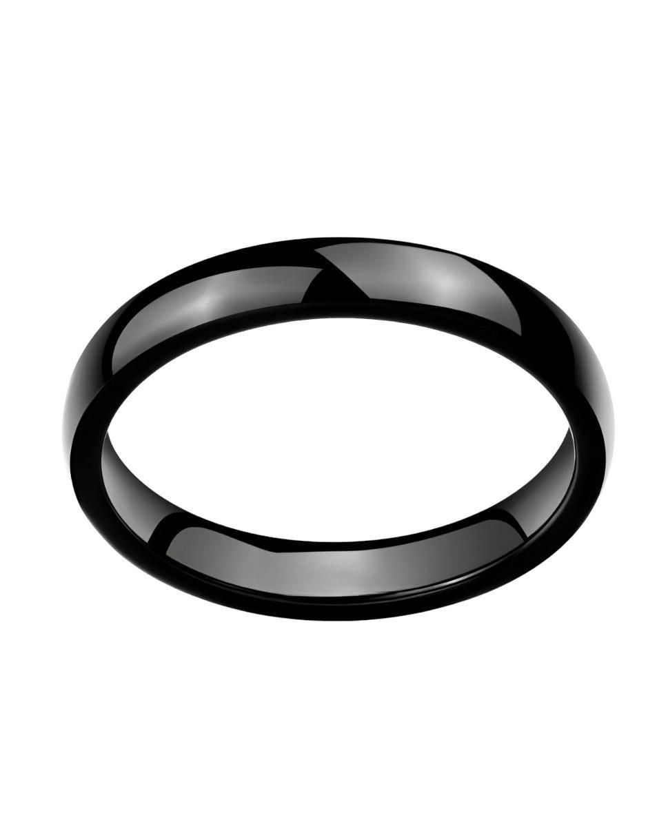 Anillo de Pareja Acero Inoxidable Negro - Image 4
