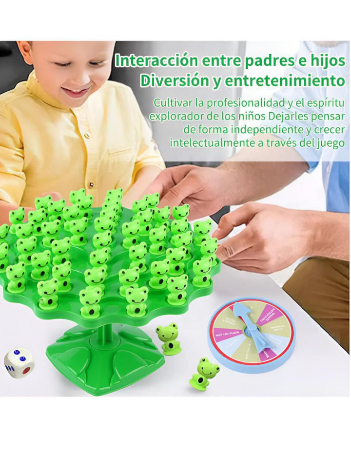 Juego de Mesa Ranita de Equilibrio y Árbol - Image 3