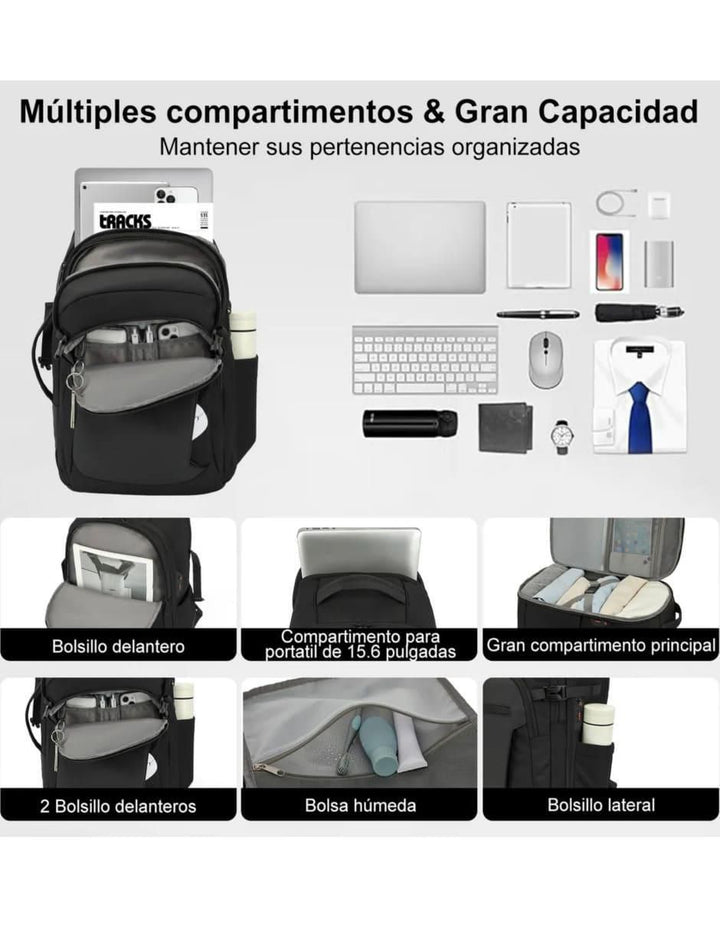 Mochila Impermeable con Porta Laptop - Image 2