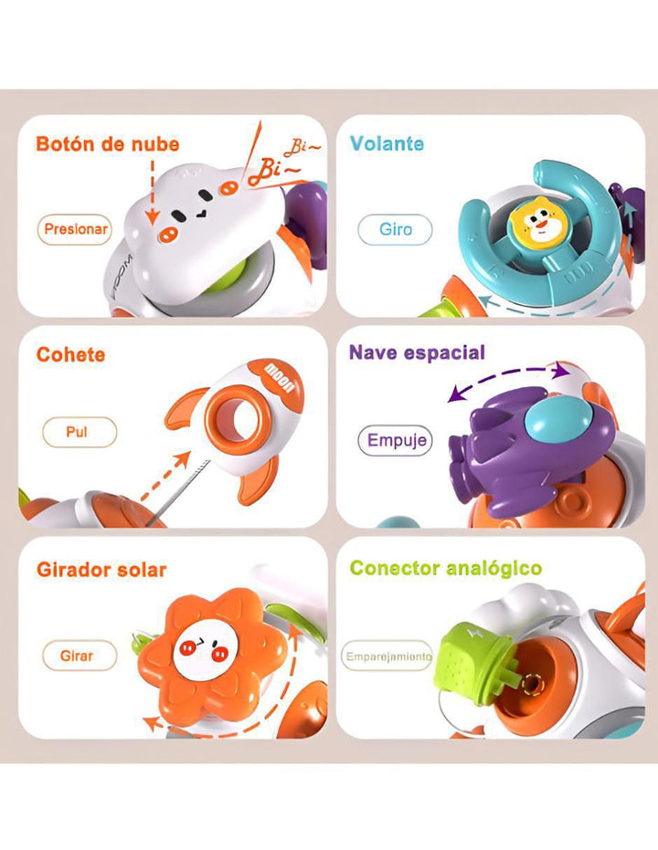 Juego Didáctico 6 en 1 para Bebé - Image 3