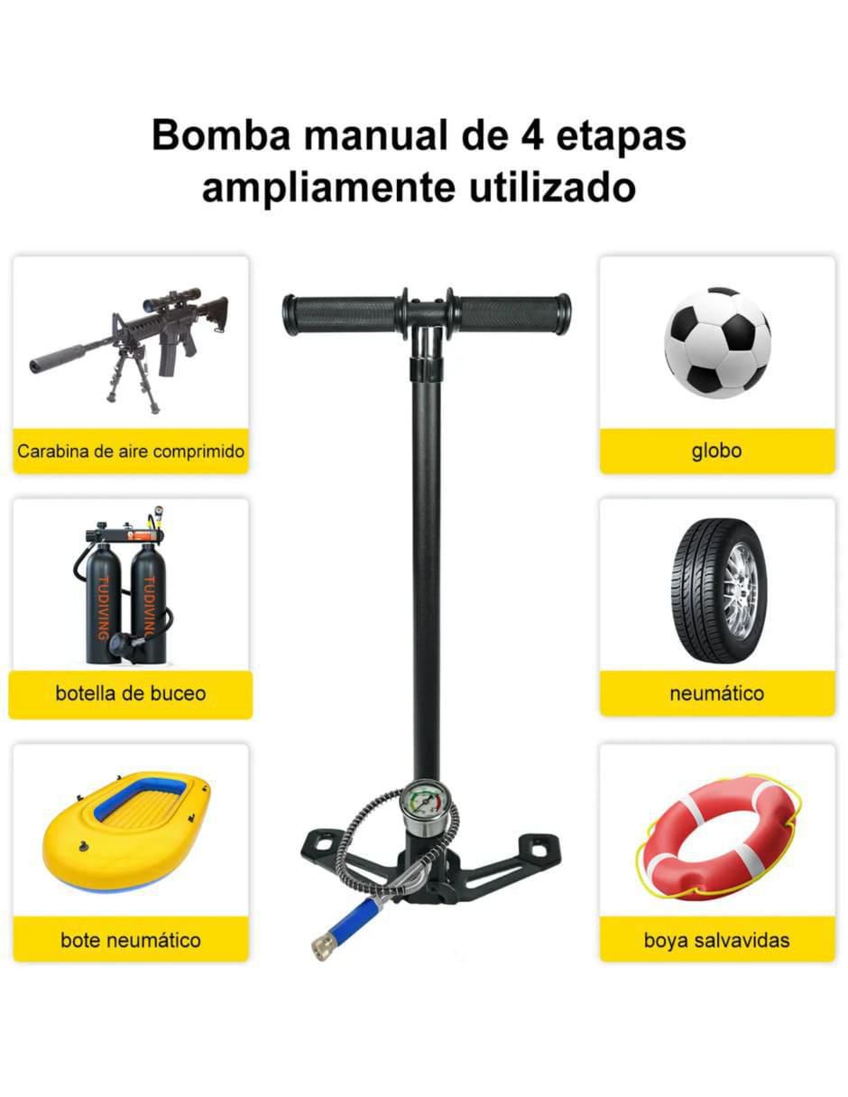 Bomba de Aire Manual Ergonomica Futbol - Image 2