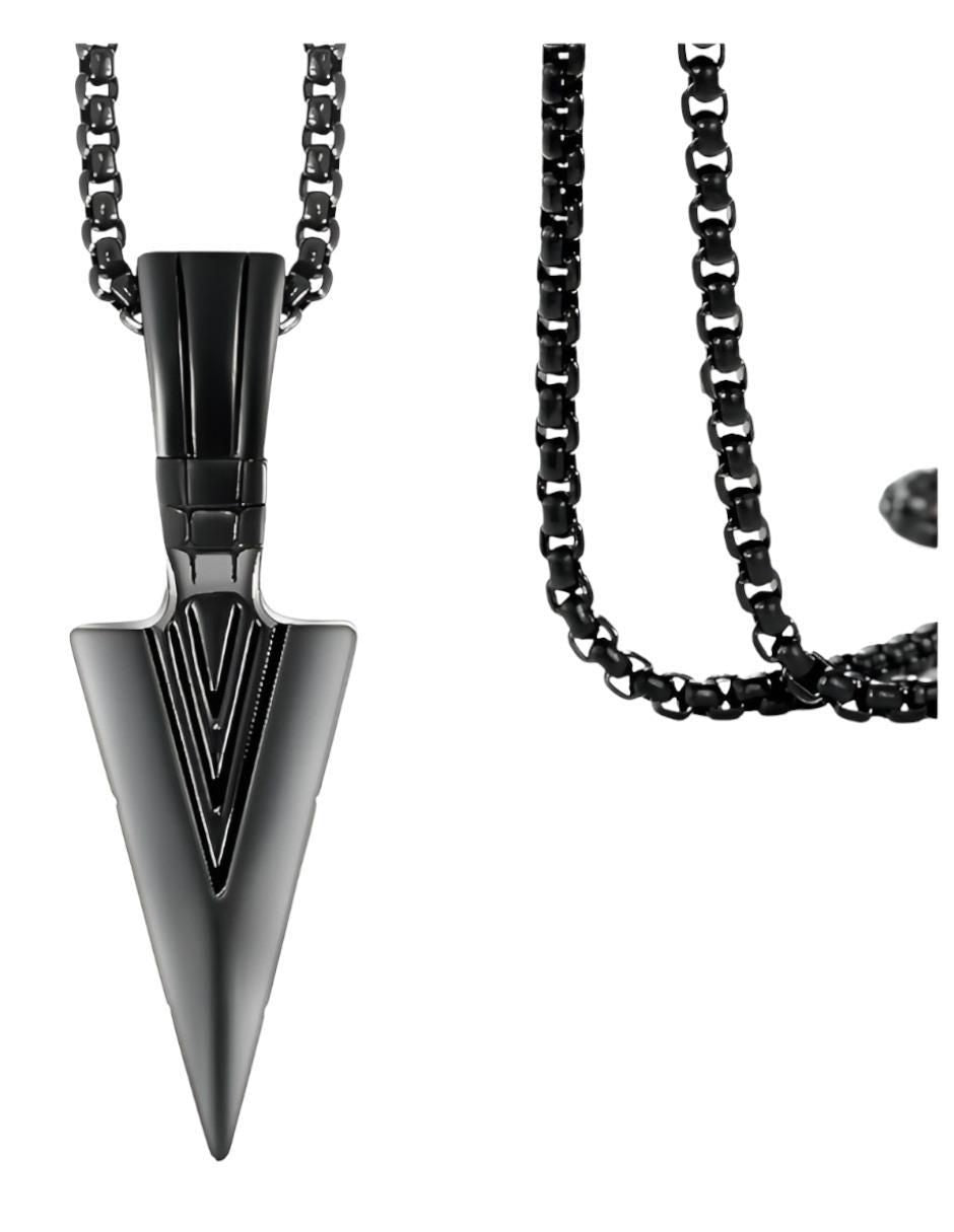 Collar Flecha Acero Inoxidable Hombre - Image 3