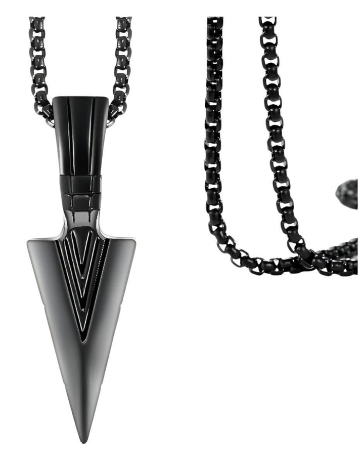 Collar Flecha Acero Inoxidable Hombre - Image 3