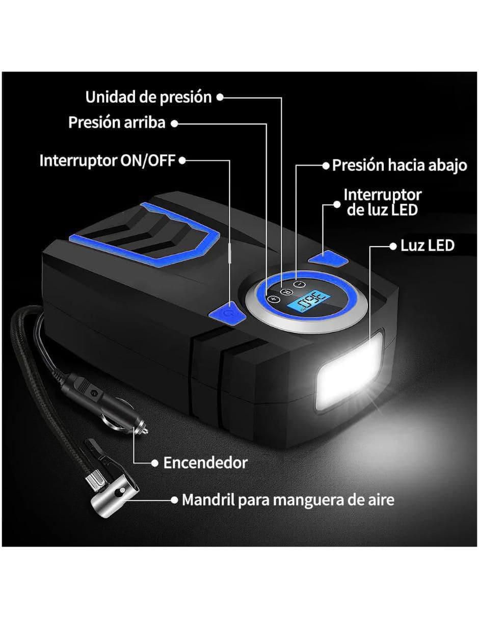Bomba de Aire 12V Compresor Portátil - Image 3