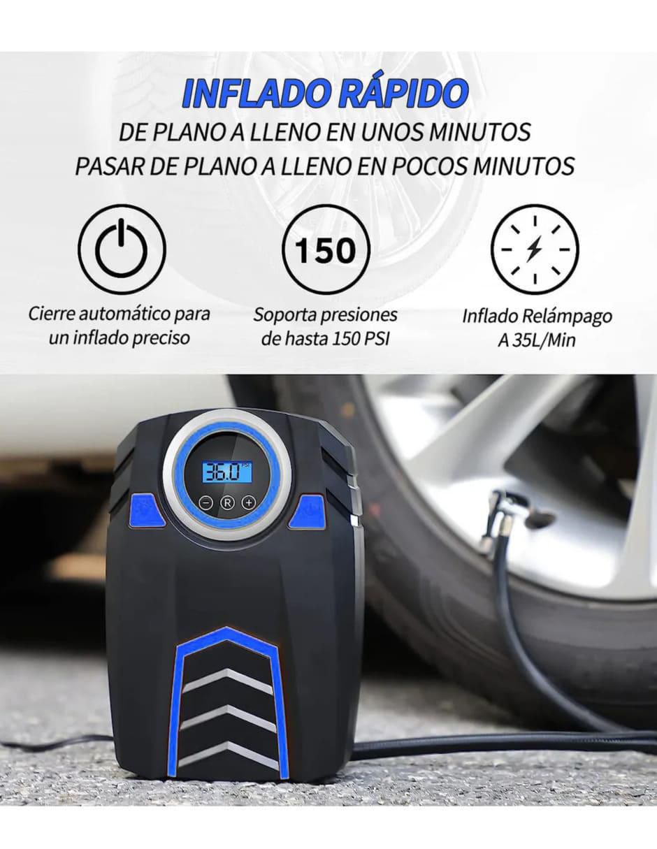 Bomba de Aire 12V Compresor Portátil - Image 4