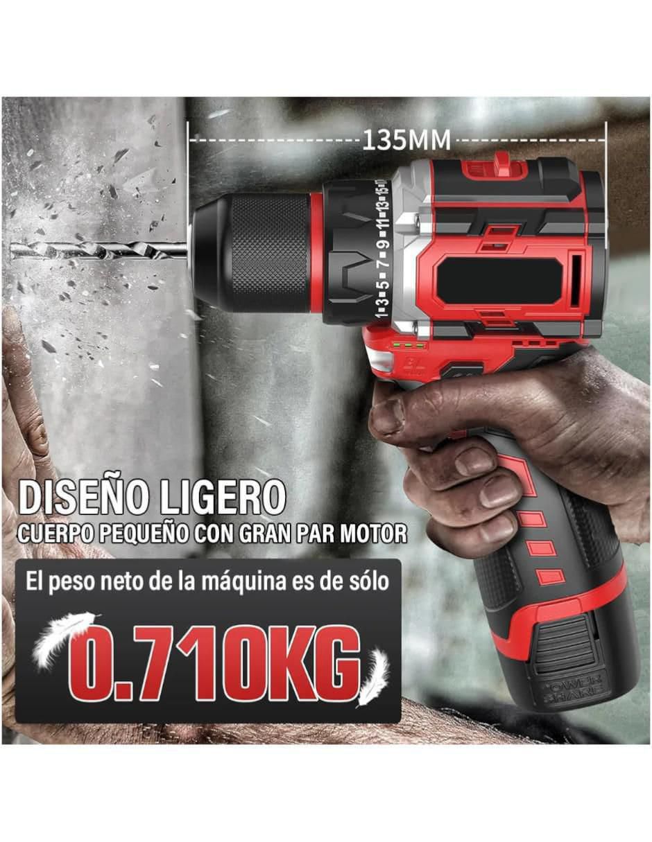 Taladro Inalámbrico 127V Motor sin Escobillas - Image 3