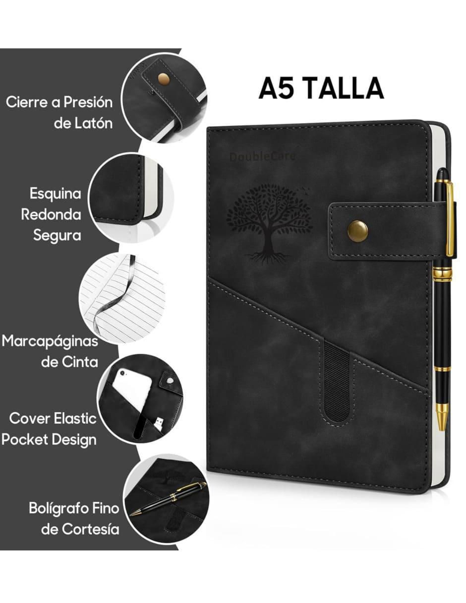 Libreta A5 Pasta Dura Hoja Lisa Beige - Image 3
