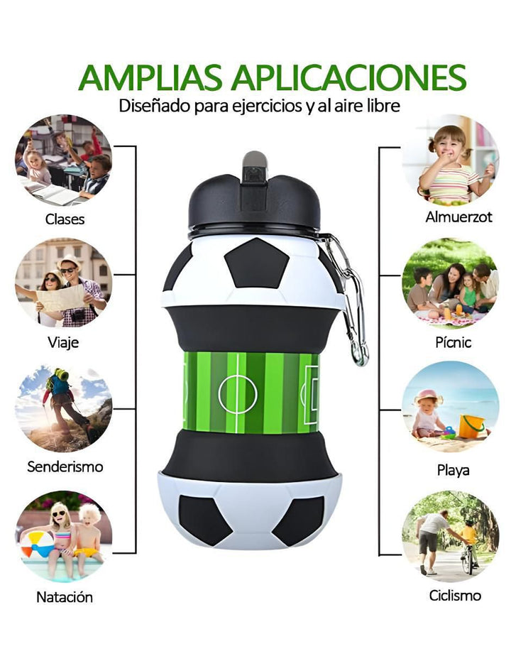 Botella Plegable Deportiva 550 ml - Image 2