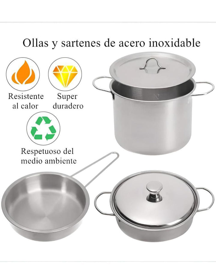 Juego de Cocina Utensilios para Niños - Image 4