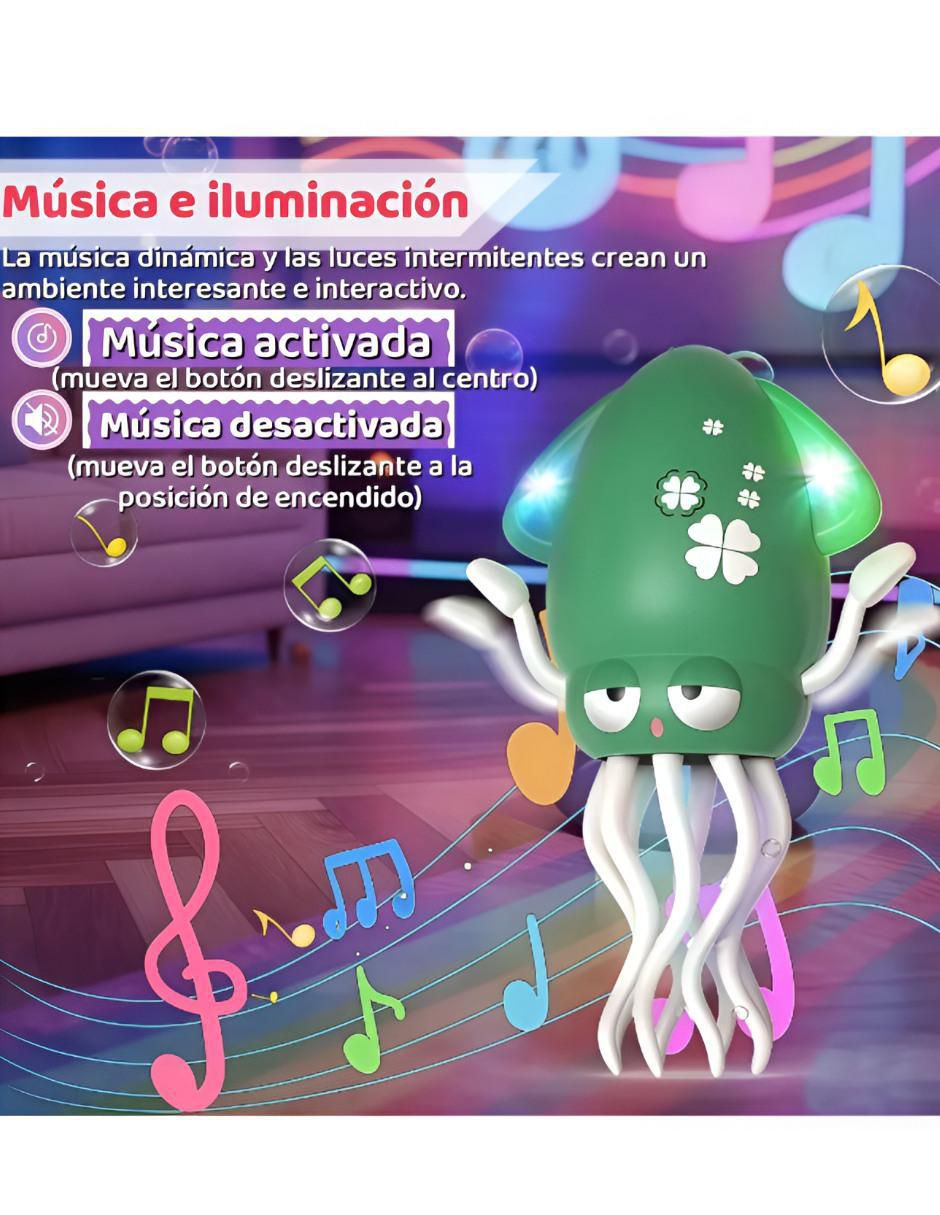 Pulpo Gateador Interactivo Bebé - Image 2