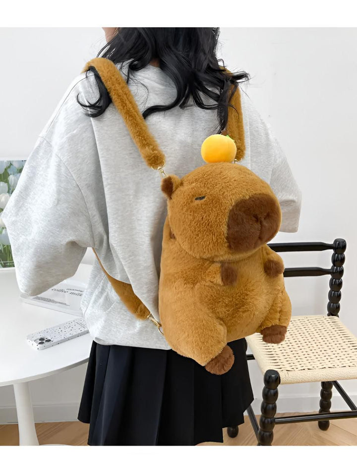 Mochila Infantil Capibara Peluche - Image 3