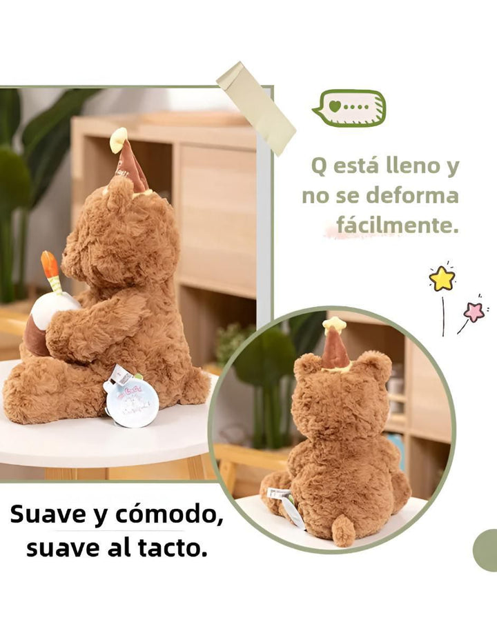 Peluche de Oso 30 cm Suave - Image 2