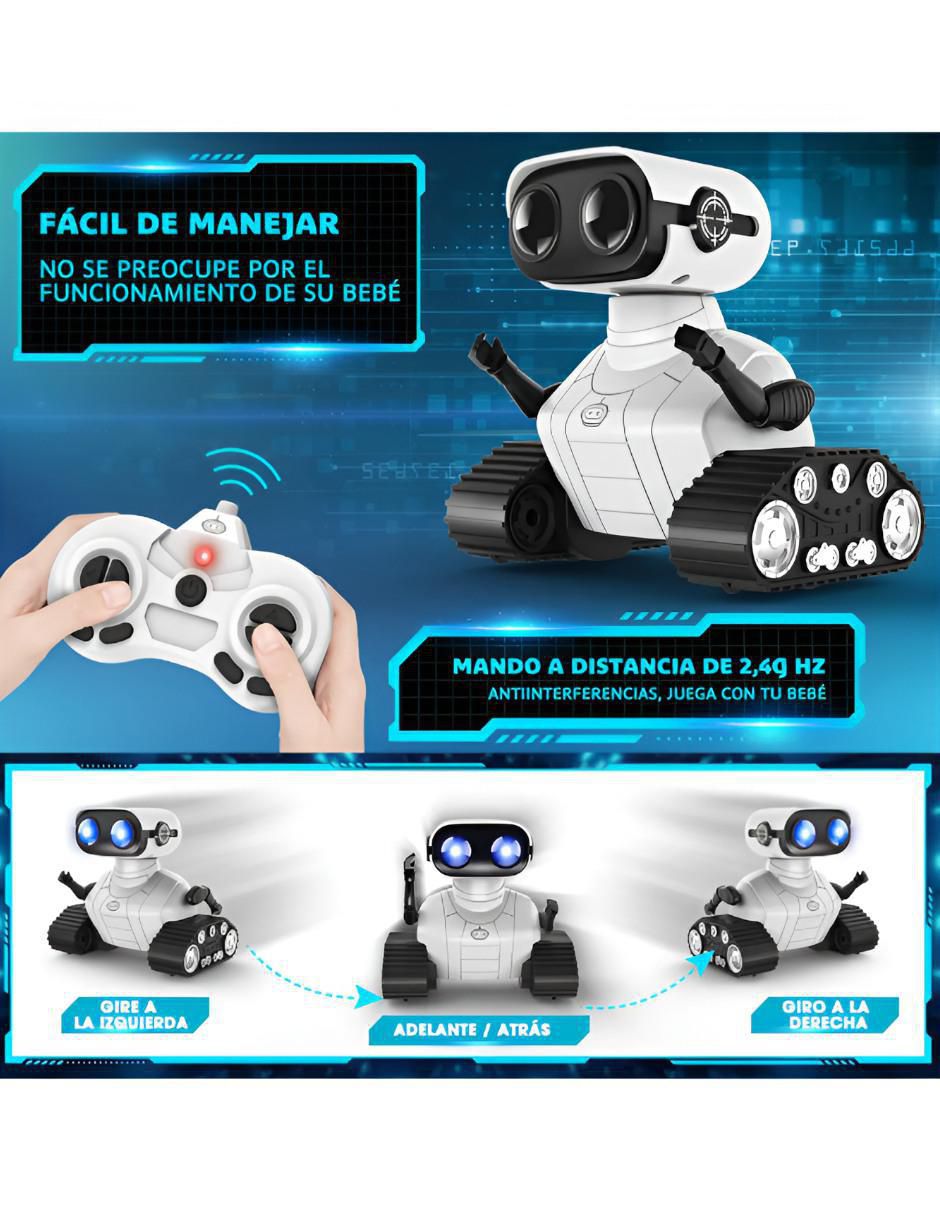 Robot Interactivo Educativo Blanco - Image 2
