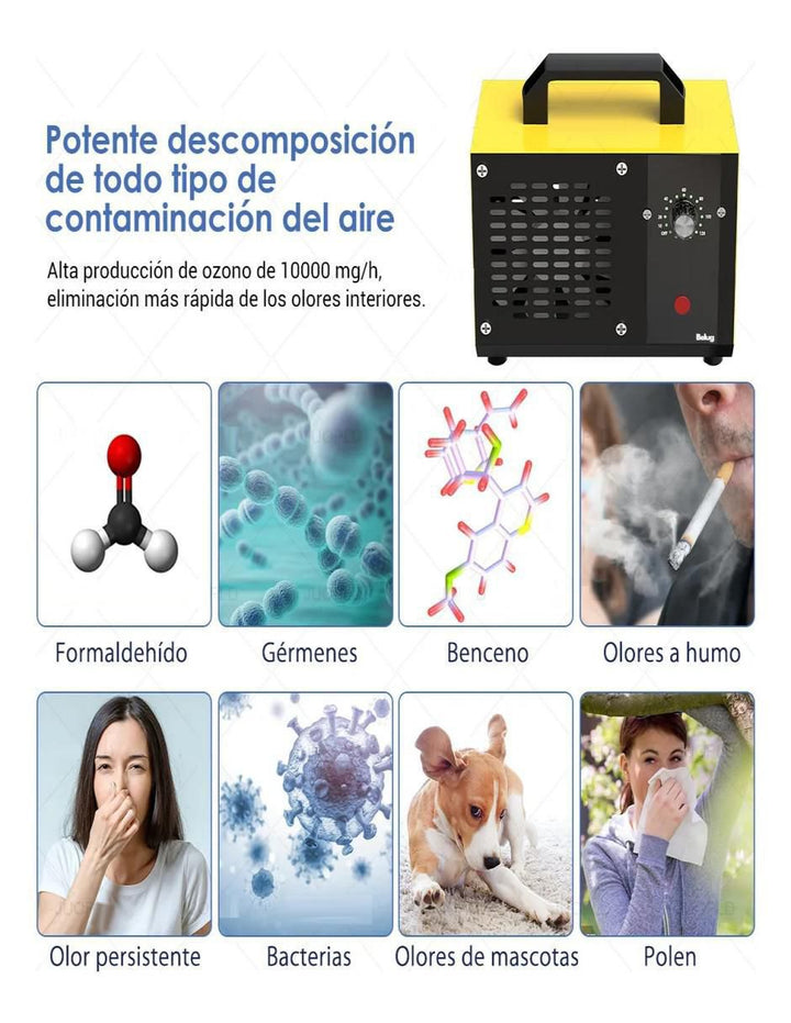 Purificador de Aire Alta Eficiencia 10000mg - Image 2