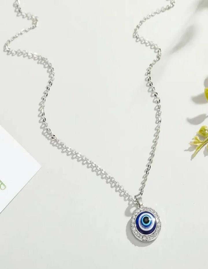 Collar y Pulsera Ojo Turco Titanio - Image 4