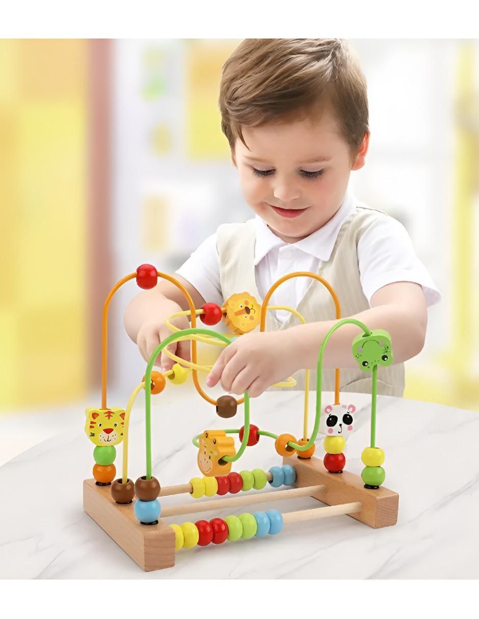 Laberinto de Cuentas Juego Didáctico Niños - Image 3