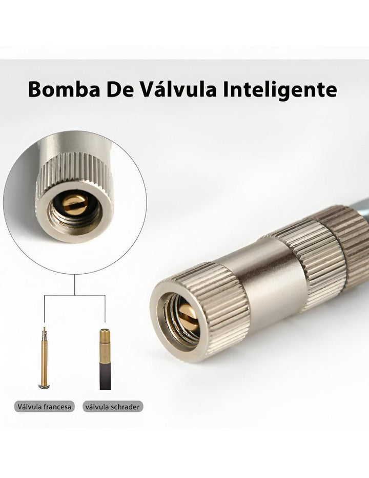 Bomba de Aire Manual con Manómetro - Image 3