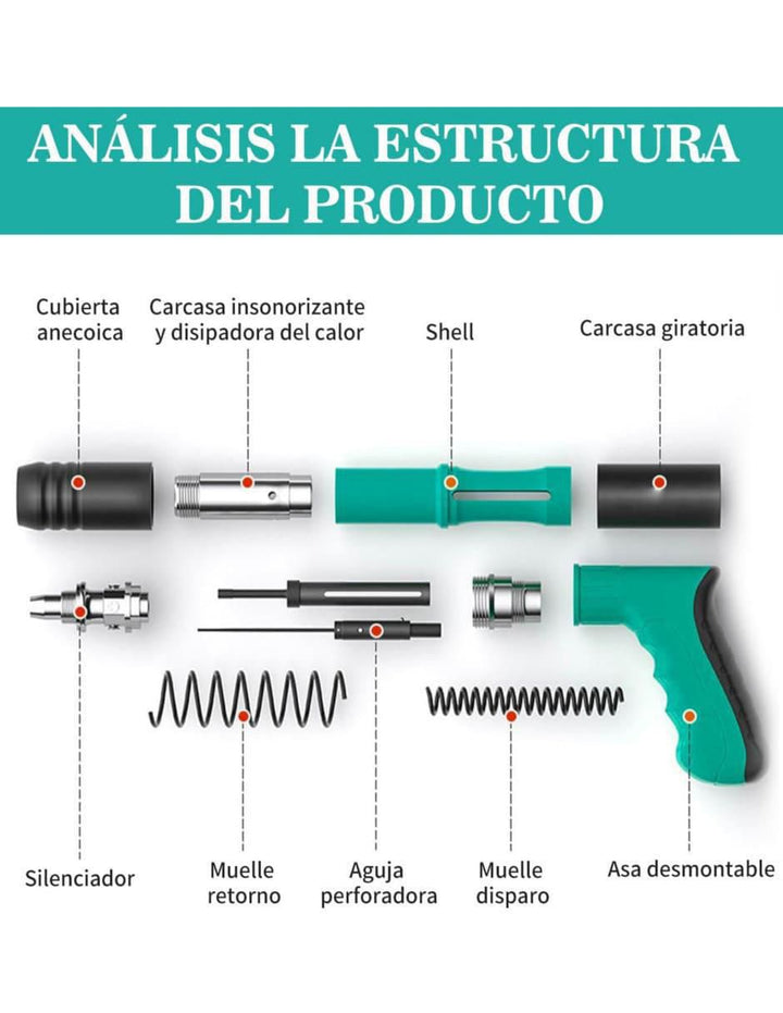Pistola de Impacto 5 Niveles Potencia - Image 2