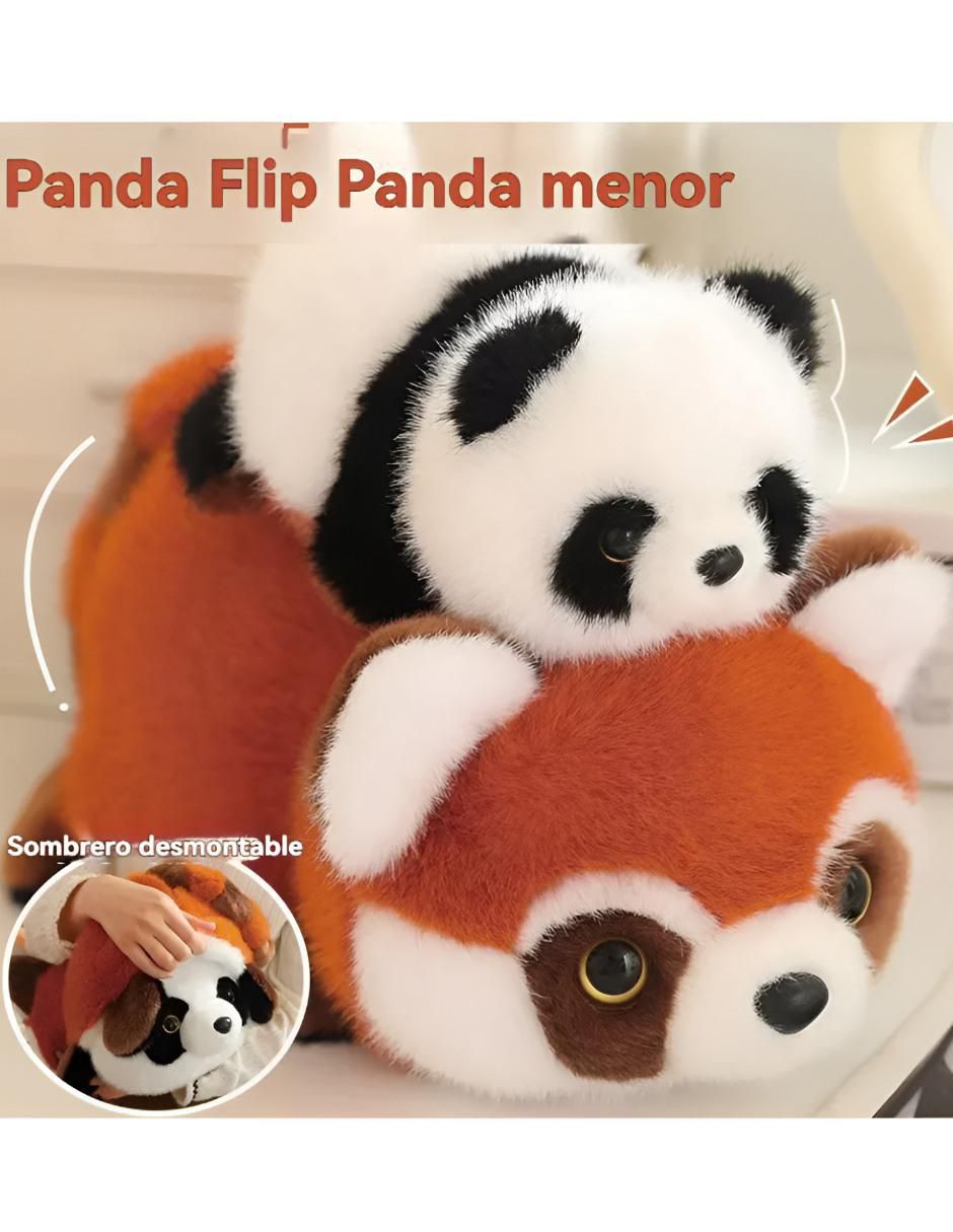 Peluche Panda Reversible 35 cm - Image 3