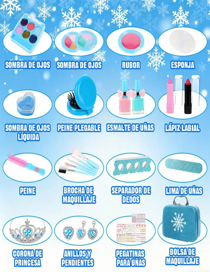 Set de Maquillaje Estuche Portátil 25 Piezas - Image 2