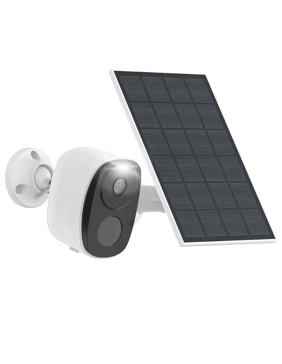 Cámara Solar de Seguridad Full HD Visión Nocturna - Image 1