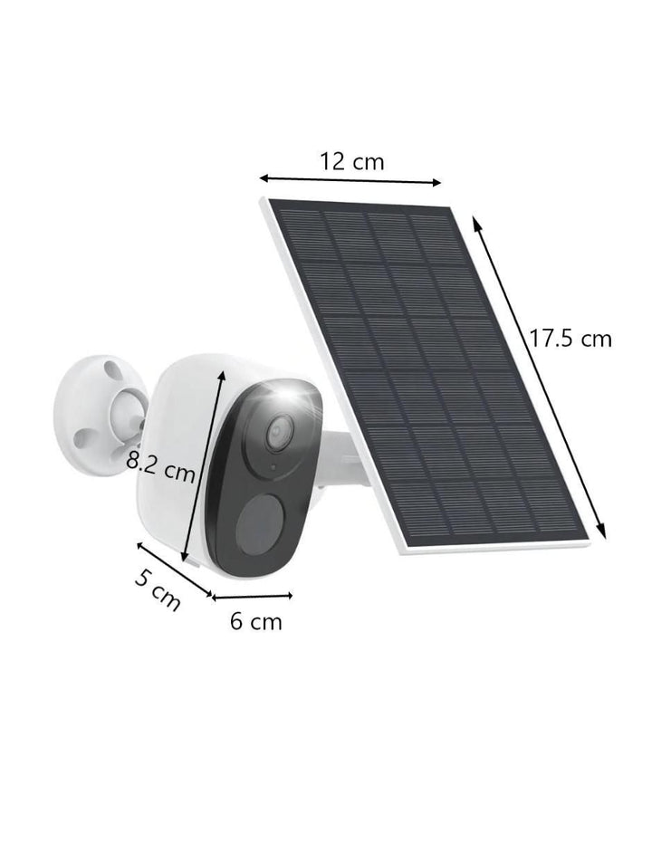 Cámara Solar de Seguridad Full HD Visión Nocturna - Image 5