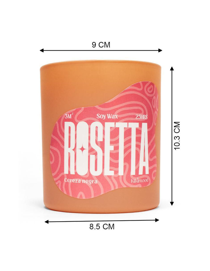 Vela Aromática Kikimood Black Cherry Doble Pabilo - Image 8