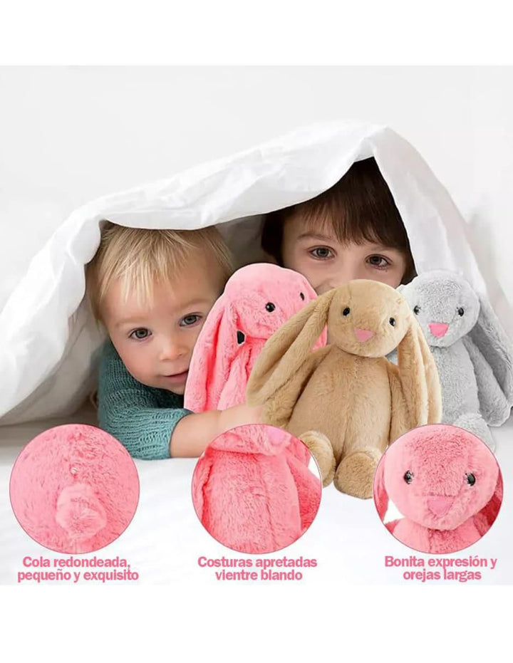 Peluches Conejo Set 3 Piezas - Image 3