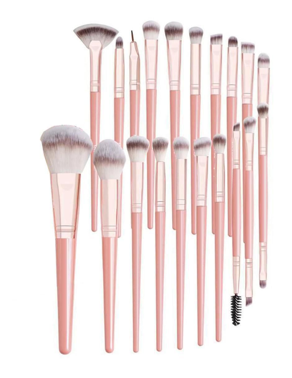 Brochas Maquillaje Profesional 20 piezas - Image 1