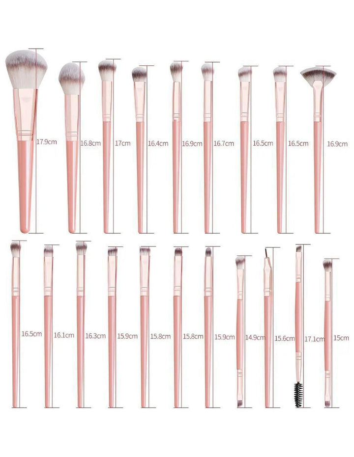 Brochas Maquillaje Profesional 20 piezas - Image 4