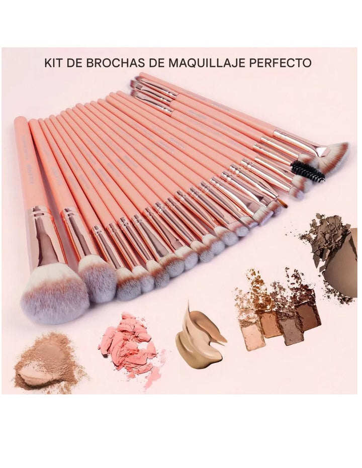 Brochas Maquillaje Profesional 20 piezas - Image 3